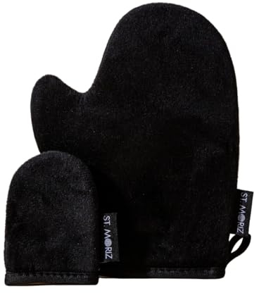 St. Moriz Face + Body Double - Sided Tanning Mitt Set