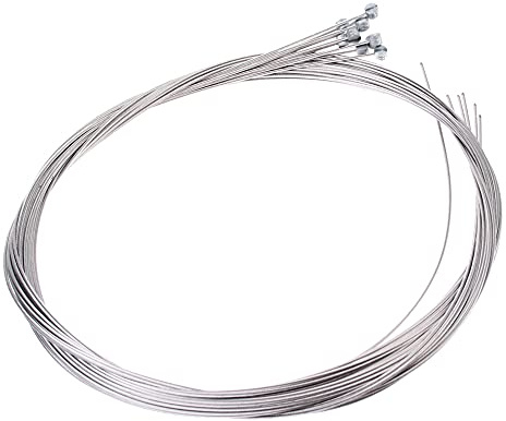 RV-Parts 10 Stück Bowdenzug Bremszüge 1800 mm Bremszug MTB Fahrrad Innenzug Bremsseil