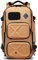 VARLIVOO Mochila Portatil Hombre Grande Extensible Mochila Ordenador Portatil 15.6 Pulgadas Mochila de Viaje con Puerto USB y Cerradura Antirrobo Mochila Impermeable para Escuela Trabajo Marrón