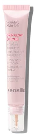 Sensilis Skin Glow K Eyes Contorno de Ojos Intensivo, Antifatiga, Antibolsas y Antiojeras, Hidrata e Ilumina, Con Color 15 ml