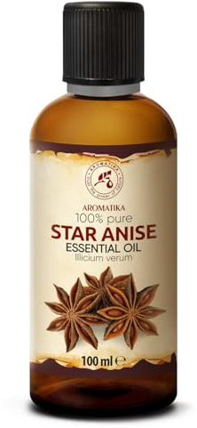 Olio Essenziale di Anice Stellato 100 ml – per Diffusori e Aromaterapia