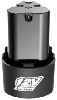 Batería de Litio Recargable Universal de 12 V y 4000 mAh for Destornillador eléctrico, Taladro eléctrico, Mini Amoladora Angular y Herramientas eléctricas.(3.0Ah 1p)