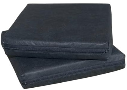 Sleep Wish Memory Foam Top Wheelchair Cushion – Orthopedic Pressure Relief Seat Pad with Removable Waterproof Cover Comfy