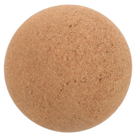 Kork Massageball Yoga Massageball für Finger und Rücken | Training, zur Entspannung der Muskulatur, Kompakte Form für Fitness und Alltag