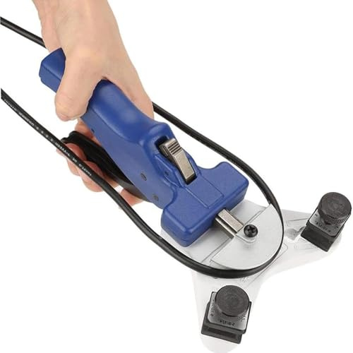 Set di piegatubi a cricchetto per tubi in rame morbido, ideale per idraulici professionali e progetti fai da te