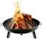 HENGMEI Chimenea de jardín brasero Exterior Φ80cm Brasero para terraza Fogata Horno de jardín