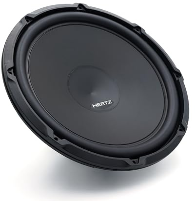Hertz CS 300 S2 – Subwoofer 12 2Ω, 700W Pico, Bobina Simple 35 mm, Cono de Papel Tratado