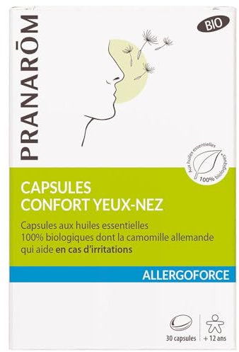 Pranarôm Allergoforce confort yeux-nez 30 capsules