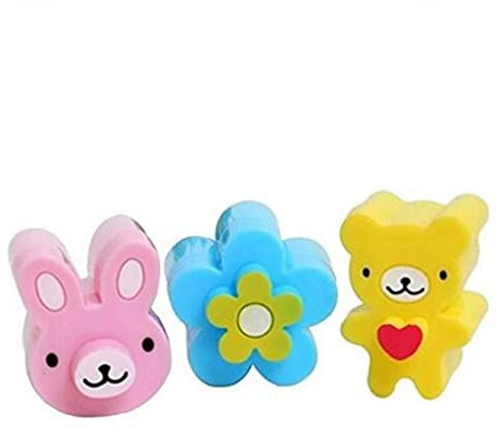 TOSSPER 3 Pcs Cute Sandwich Cutters Mini Cutter Shapes Set for Kids Plastic Bento Cutter Tool Molds