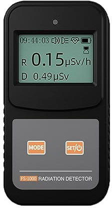 Geiger Counter Radiation Detector Alpha Beta Gamma for Detection of Electromagnetic Ionization Marble Radioactive Rays, Radiation 0.1uSV/h-10mSV/h