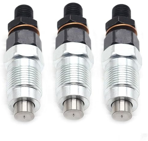 ZINSAN Set di 3 Pezzi - Iniettore di iniezione Carburante di Ricambio for ugello for Motore Kubota D722 D782 H1600-53000 16001-53002 16001-53000 [Replacement]