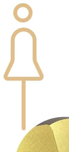 Panneau de Porte de WC de Toilettes, Panneau de Toilette, for Plaques de Salle de Bains, Autocollants muraux en Panneau d'aluminium Composite WC 1 pièces (Color : B)