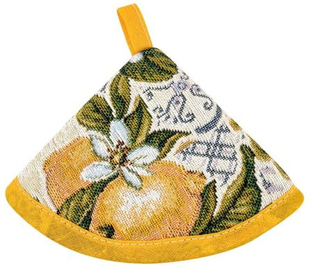 Presina da cucina cappuccio linea MEXICO in tessuto Gobelin - Made in Italy (LIMONI)