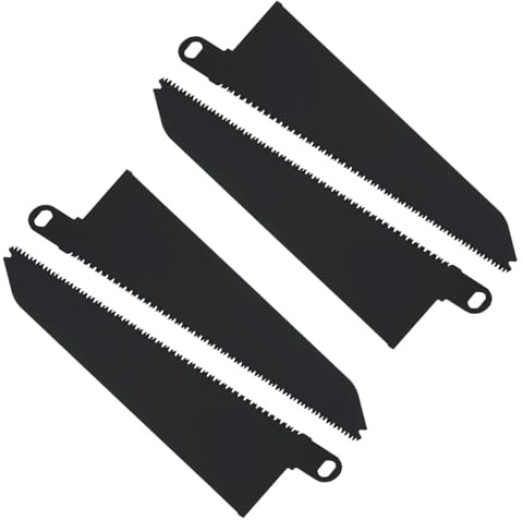 4X SSB229CT Carbon Steel Saw Blade Reciprocating Saw Blades for Softwood Hardwood Plastic Cutting Compatible with Black and Decker Compatible with Piranha