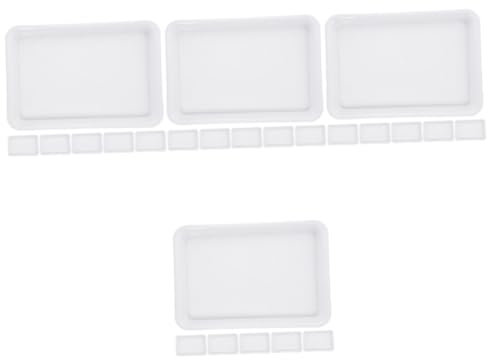 SUPVOX 24pcs Plant Saucers Plant Trays for Pots Bonsai Pot Saucer Reusable Garden
