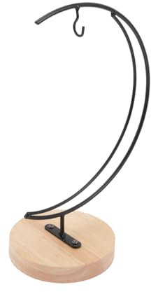 Cabilock Ornamentständer Aus Eisen Micro Landscape Rack Hängehalterung Für Mondförmige Ornamente Passend Für Wohnzimmer Küche Und Bad