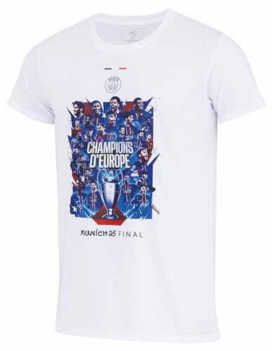T-Shirt PSG Kinder – Europameister 2025 – Offizielle Kollektion Paris Saint-Germain