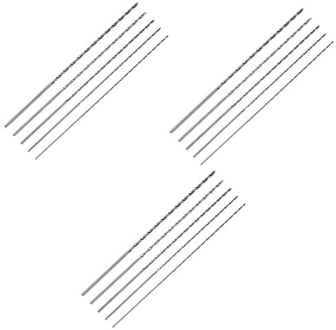 POPETPOP 3 Series Brocas De Alta Y Extra Metal Kit De Perforación Dividida Y Recubrimiento Herramientas Eléctricas 5 Piezas X 3
