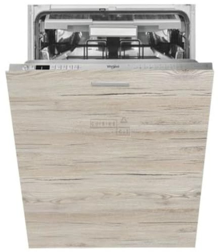 Cuisineandcie - Façade pour lave-vaisselle tout intégrable Bellissi Noyer blanchi L 45 cm