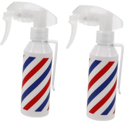 OATIPHO 2pcs Barber Spray Bottles 120ml Continuous Fine Mist Spray Bottle for Hair Styling and Skin Care Multipurpose Water Sprayers for Salon and Home Use