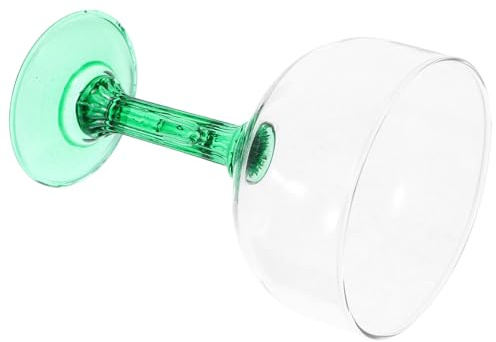 GALPADA Creative Cactus-Shaped Transparent Wine Glass Margarita Goblet for Parties and Home Use Lovely Novelty Drinking Cup as Housewarming and Birthday