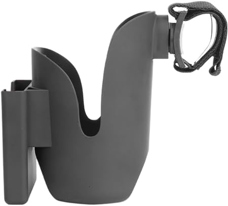 Soporte para bebidas para cochecito de bebé, soporte para botellas con ruedas, soporte para teléfono móvil para la vida cotidiana, compras, biberones, exteriores, viajes, paseos, viajeros