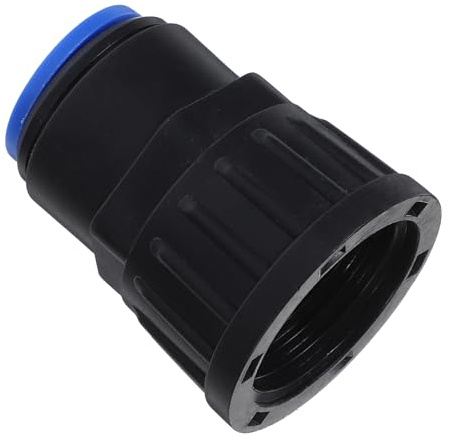 Housoutil Conector Rápido de Manguera de Jardín 3/4 Rosca Estándar Americana, Adaptador de 15 Mm para Riego por Goteo, Accesorio Pom Resistente para Sistemas de Riego y Jardinería