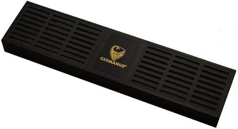 Riesiger GERMANUS Kristalle Humidor Zigarren Befeuchter XXXL mit ca. 30 cm Länge in Schwarz für ca. 100-200 Zigarren Humidor Volumen
