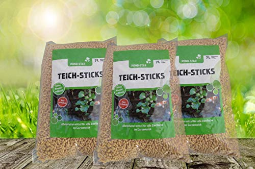 Pond Star Teichsticks 3 x 7 Liter = 21 Liter
