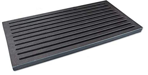 GRILLROSTPROFI Ascherost - Feuerrost - Kohlerost - Kaminrost in Premium-Qualität, Gusseisen, 20 x 40 cm