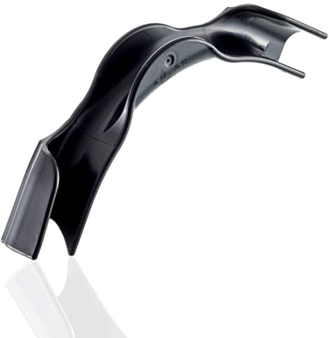QUICK2FIX® Profi - 50 x Winkelspangen für Fußbodenheizung - Umlenkbogen zur Rohrführung (16-18 mm) - Schwarz - Made in Germany - 100% Formstabil - Profiqualität