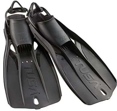 TUSA SF-0110 Travel Right Tauchflossen, X-Small, Schwarz