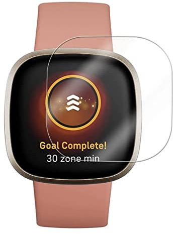 3 x Hydrogel Protective Screen Protector For Fitbit Watch Versa Sense Inspire HR Ace Charge All models (Sense)