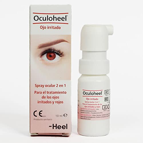 Oculoheel Colirio Spray Ocular, Ojos irritados y secos10 ml | Aloe Vera y Manzanilla, , Para Sequedad, Para Irritación y Enrojecimiento