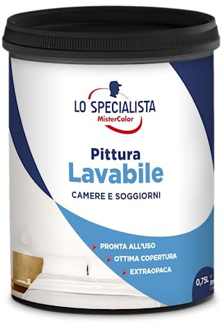 Lo Specialista Mistercolor PITTURA LAVABILE, 0,75L