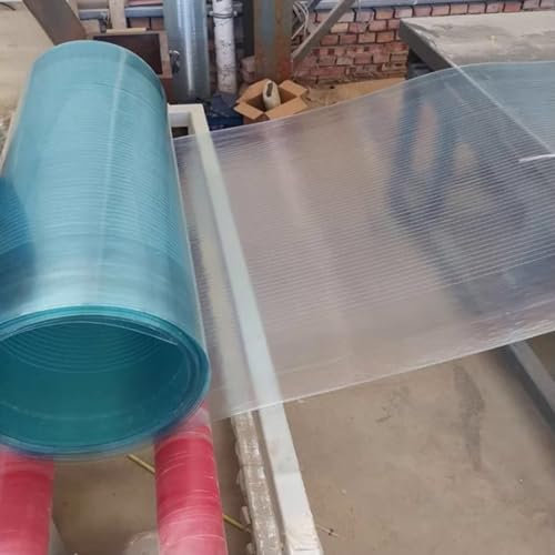 Transparente Polycarbonat-Gewächshaus-Dachplatten, 1,2 mm dick, schlagfest, regendicht, Ersatz für Outdoor-Vordächer, Frühbeete, 80 cm x 900 cm