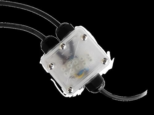 Zarivy 3-Wege-Verbindungsstecker - IP68 - Gehäuse wasserdicht und robust, ideal für elektrische Verbindungen im Außenbereich und Feuchtraum
