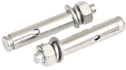 Boulons d'ancrage à expansion hexagonaux en acier inoxydable 304 M6/M8/M10/M12/M14/M16/M20 for béton(M14x120mm(1pcs))