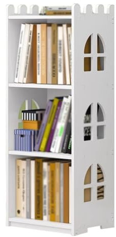 Easnuroz Scaffale Da Tavolo Libreria Ufficio Scrivania Scaffale Organizzatore Scaffale Da Tavolo Forniture Di Stoccaggio Rack Scrivania Organizzatore for Soggiorno Camera Da Letto Mobili(Rosa,40*30*71