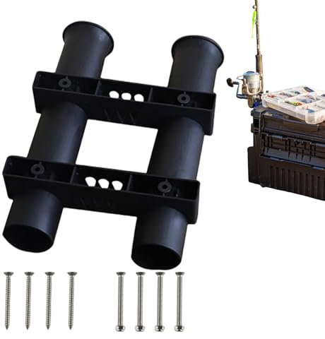 Angelrutenhalter | Angelrutenhalter mit Schrauben, Montagesystem, Halterung, Ständer und Aufbewahrung für Boot, Anhänger, Kajak, LKW, Yacht, Outdoor und Kühlbox