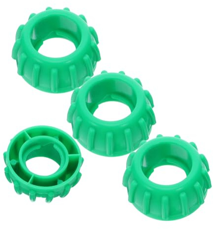 SOPOTUTU 4pcs Slide Nuts Slide Attachments Accessories Fixing Cap Green Plastic