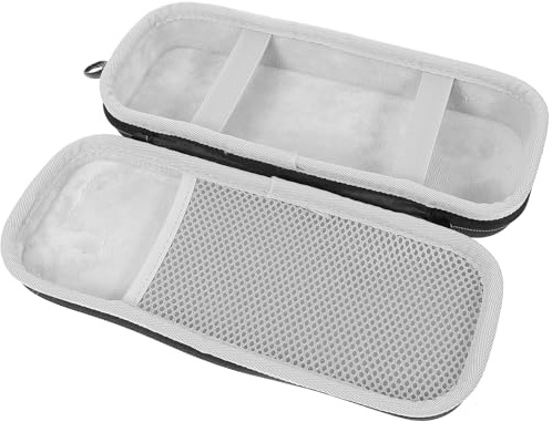 Abaodam Bolsa de Almacenamiento Resistente y Ligera para Micrófono Portátil Estuche Protector de Eva y Tejido para Micrófono de Mano Adecuado para Viajes
