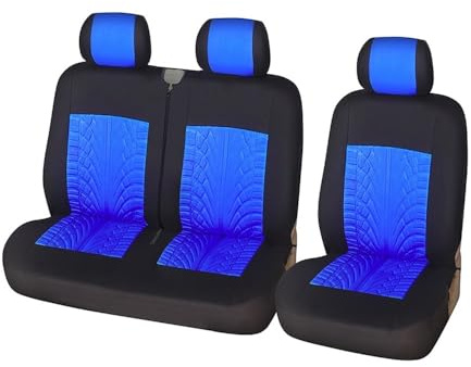 PLIQVBN Fundas Asiento Coche 2 + 1 Fundas Universales Asientos Coche Mayoría Protectoras Accesorios Interiores Automóviles