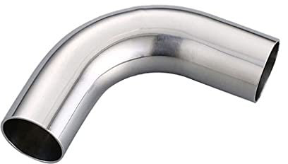Tainless Steel Elbobow 90 Grad, Für Autozubehör Automobile Auspuffrohrschalldämpfer Dreht Sich In Winkelrohr (Size : 63mm (150mmx150mm))