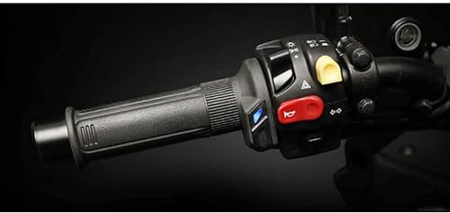 KOSO Poignées de chauffage HG-13, extrémité ouverte (Black)