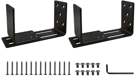 Supports de barrière de porte réglables Support de barre rabattable pour renforcement de porte de sécurité Support en acier pour cadre de renfort de porte pivotant inoxydable et résistant