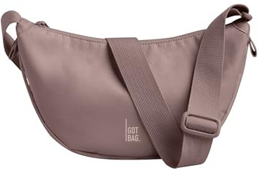 GOT BAG Crossbody Moon Bag | Halbmond Handtasche Wasserabweisend | Stylische Umhängetasche mit verstellbarem Gurt (blobfish, small)