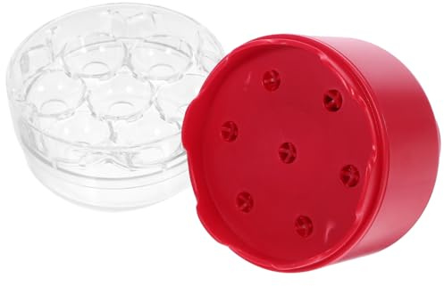 COLLBATH Snocciolatore di Ciliegie in Acciaio Strumento per Rimozione del Nocciolo di Ciliegie Pressione Utensile da Cucina e Dattero Rosso