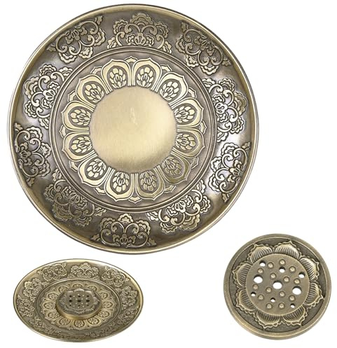 OWLMATE 2 Stück Räucherkegel Halter, Incense Holder, Räucherstäbchenhalter für Yoga Teehaus, für Räucherstäbchen Räucherkegel Oder Home Decoration Zubehör