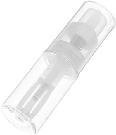 ERINGOGO Make up Puderbehälter 35 Ml Transparent Wiederverwendbar Mit Auslaufsicherem Verschluss Für Reisen Und Tägliche Pflege